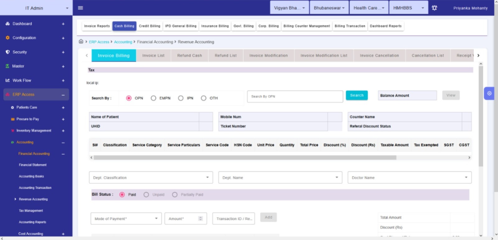 Enterprise resource planning ERP preview