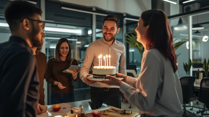Birthday celebration at Nekss